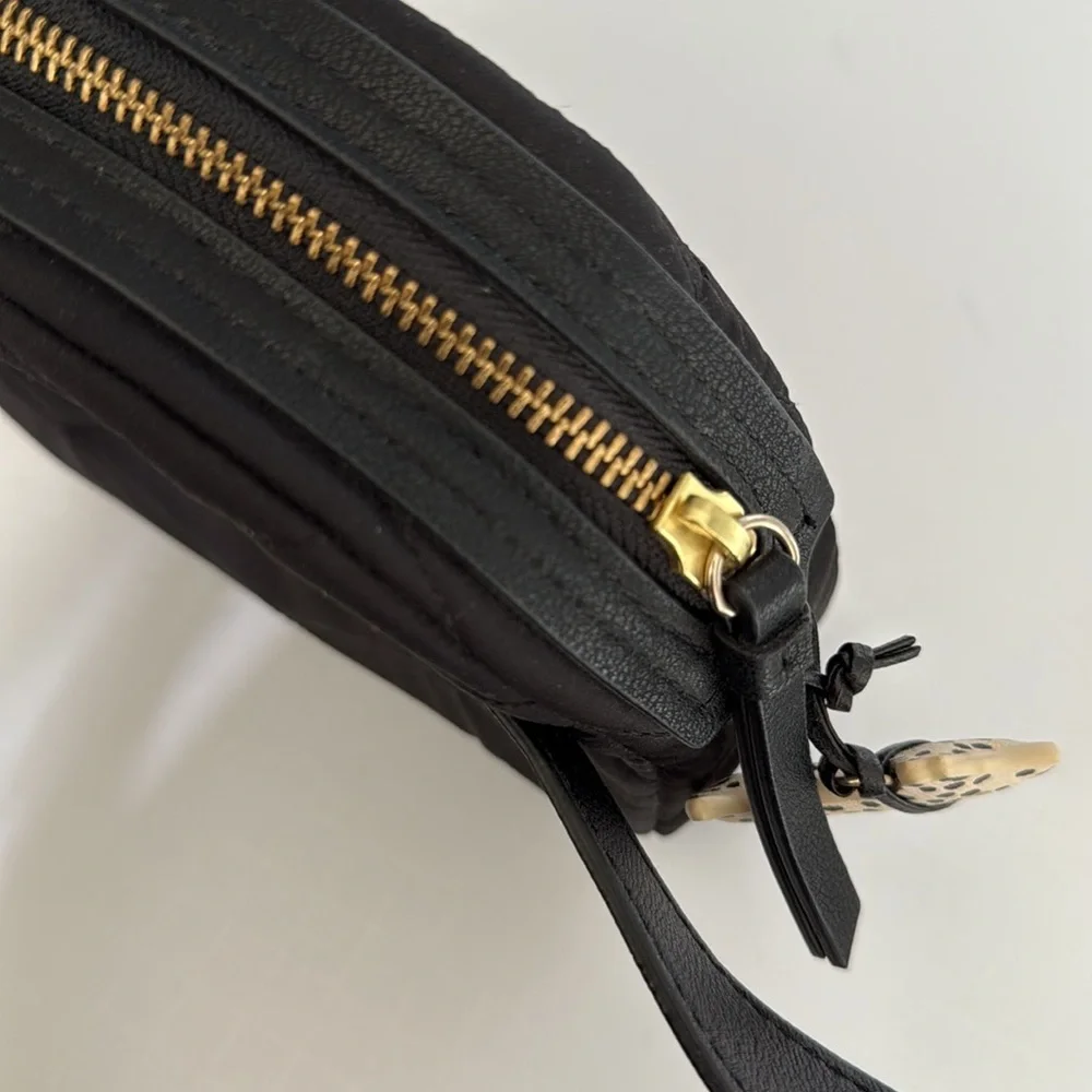 RADLEY LONDON Black Quilted Crossbody Bag with Classic Design NWOT